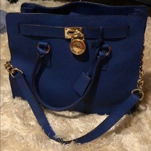 Michael Kors purse electric blue
